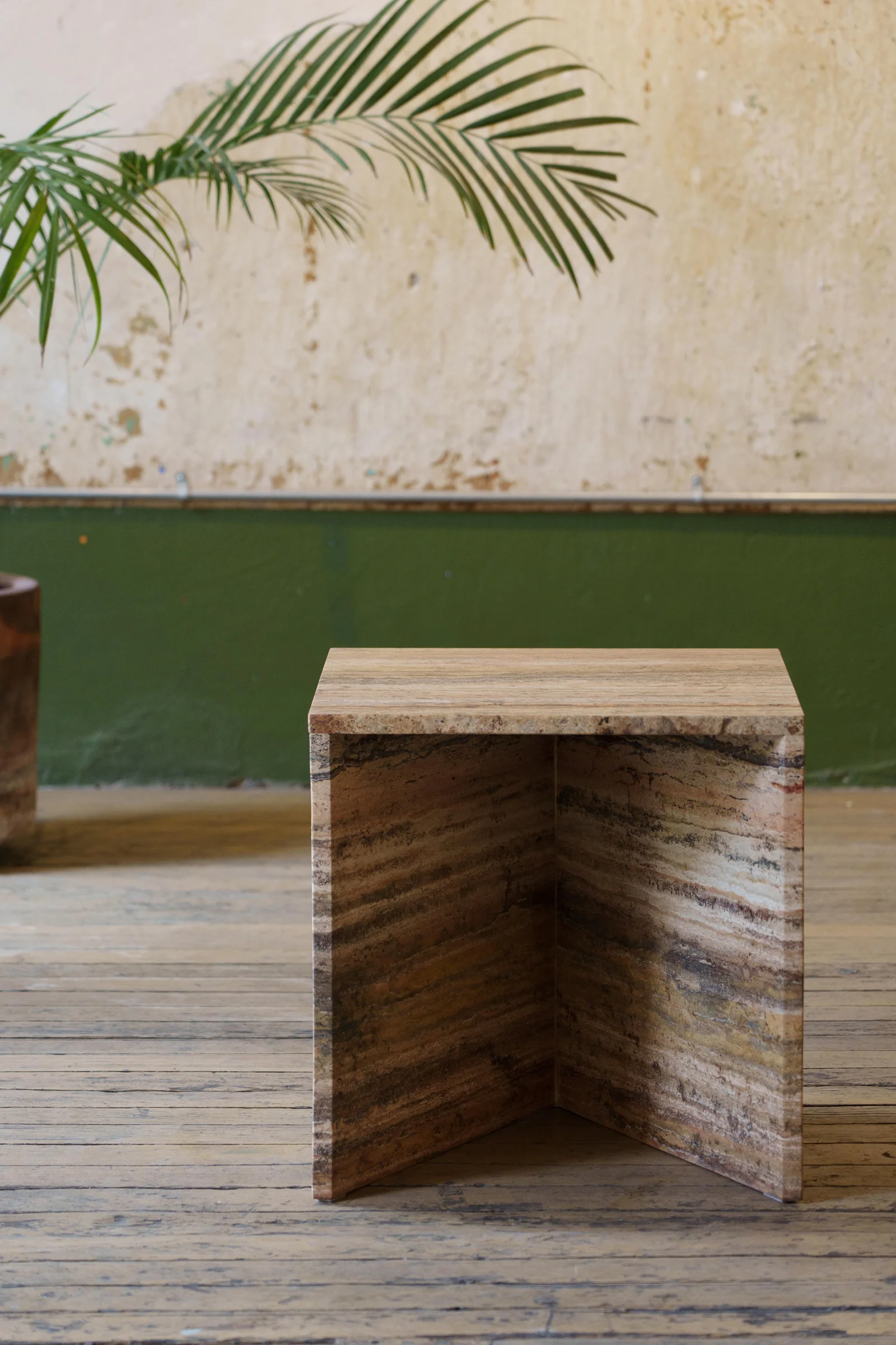 red-travertine-table-cross